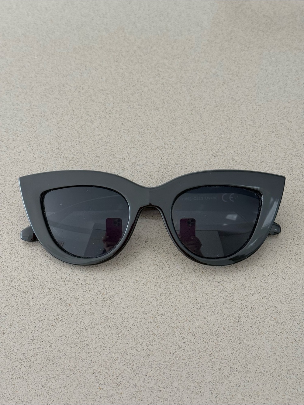 Black Cat-Eye Sunglasses - Women's Accessories